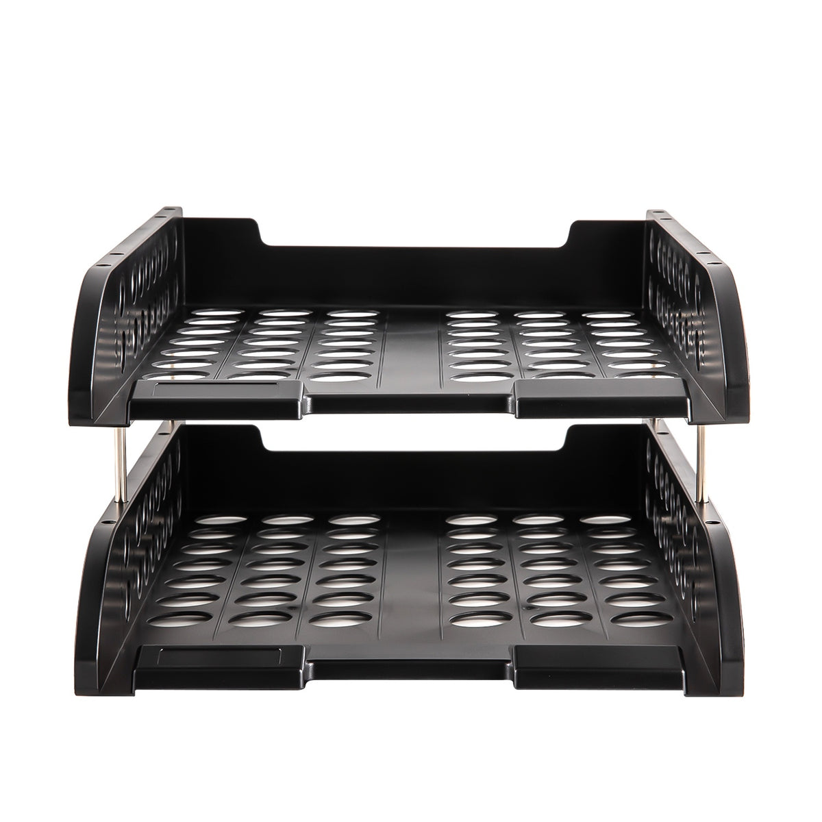 DELI Stationery File Tray 9216 2-TIER Black