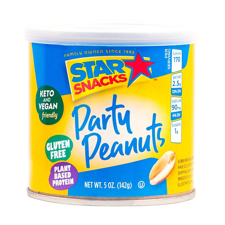 STAR SNACKS Party Peanuts 5OZ 142G