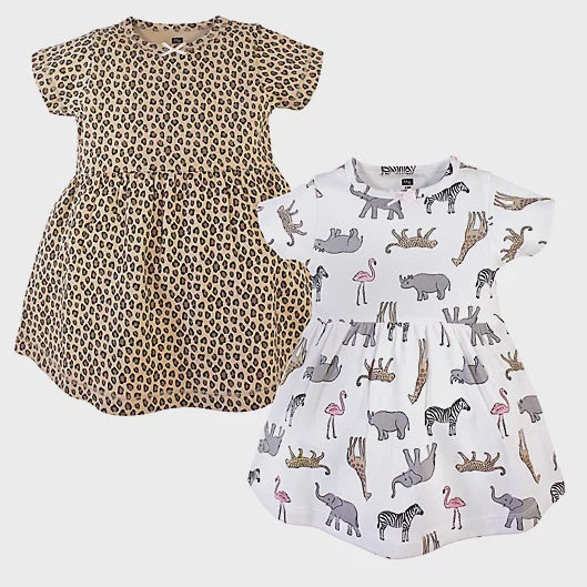 HUDSON Baby Dress Set 2PC Toddler Unicorn / Safari