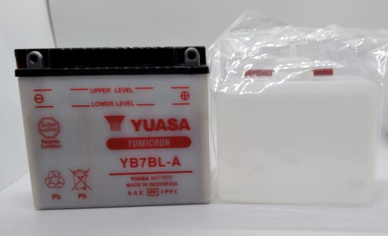YUASA M/CYCLE Battery YB7BL-A 12V 7AH