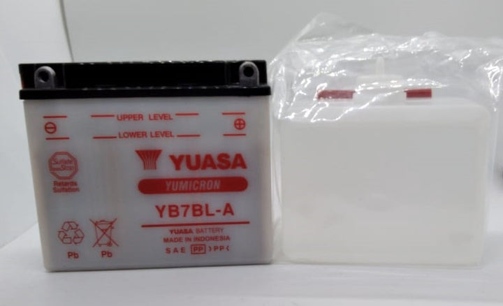 YUASA M/CYCLE Battery YB7BL-A 12V 7AH