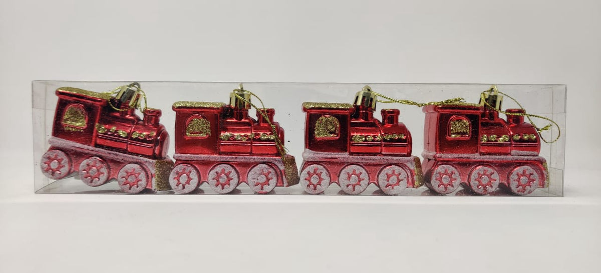 Christmas Decorations Train LY302 4PCS Pack