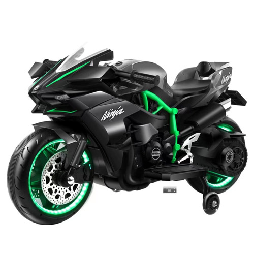 Toy Ride on Motorcycle ZXC-GFH2RBK Black