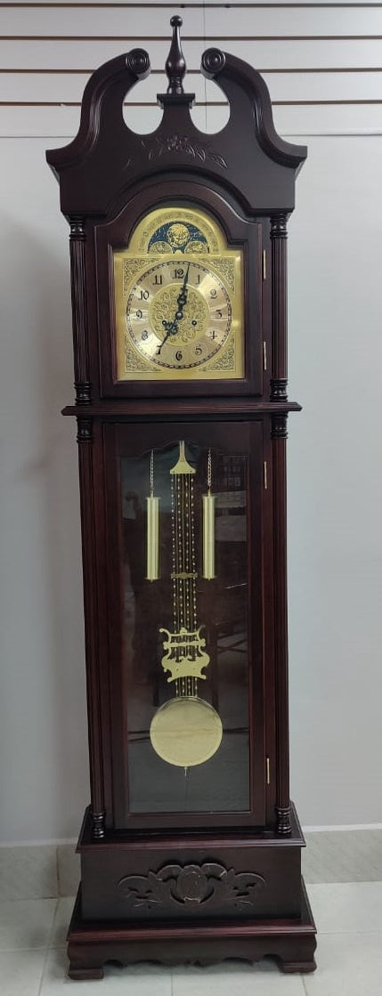 Clock Grandfather Wood Large 0091