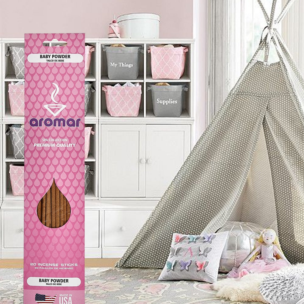 AROMAR Incense Sticks 20 Baby Powder 2101