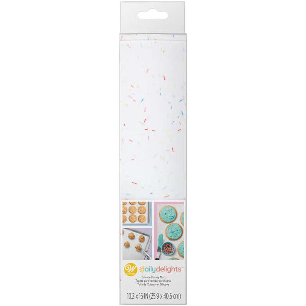 WILTON Baking Silicone Baking Mat 10.2" X 16" 25.9 X 40.6CM 2105-0-0648