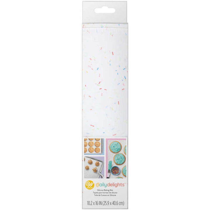 WILTON Baking Silicone Baking Mat 10.2" X 16" 25.9 X 40.6CM 2105-0-0648