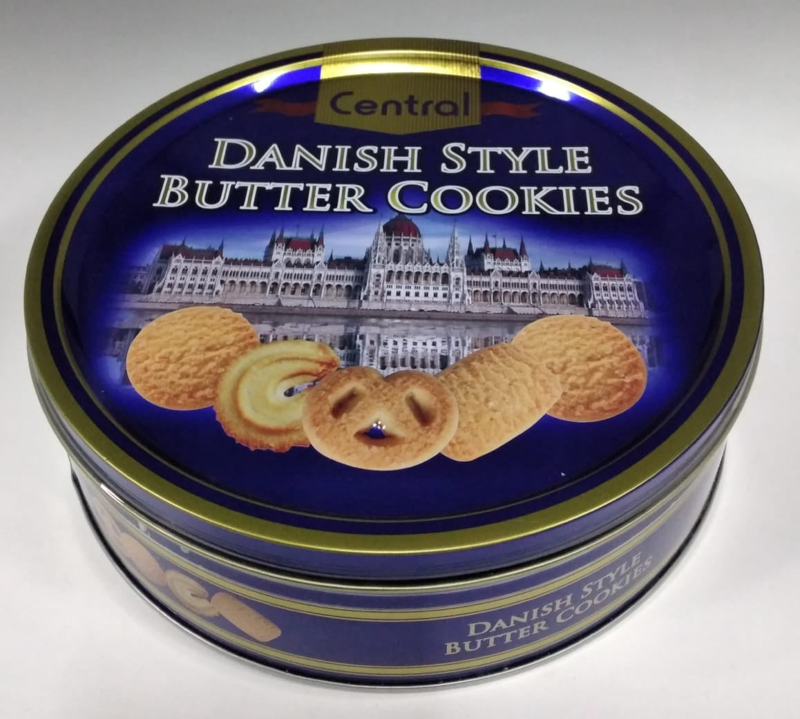 Cookies Butter Danish Style Blue Can Central 12OZ 340G