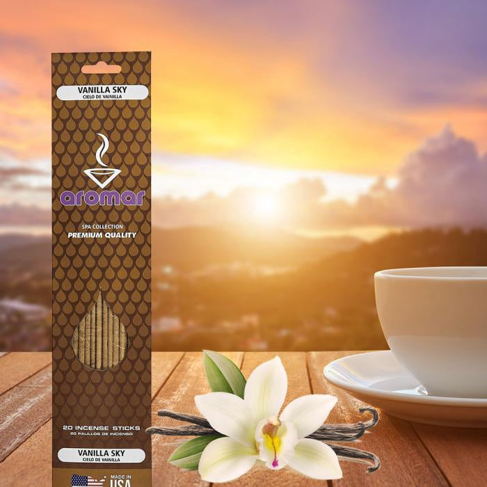 AROMAR Incense Sticks 20 Vanilla Sky 2123