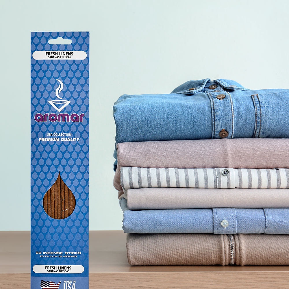 AROMAR Incense Sticks 20 Fresh Linens 2126
