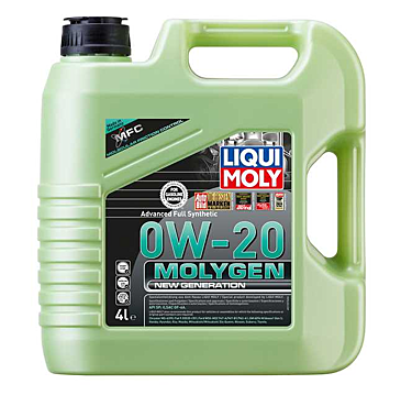 LIQUI MOLY Oil 0W-20 4L Molygen New Generation 21357