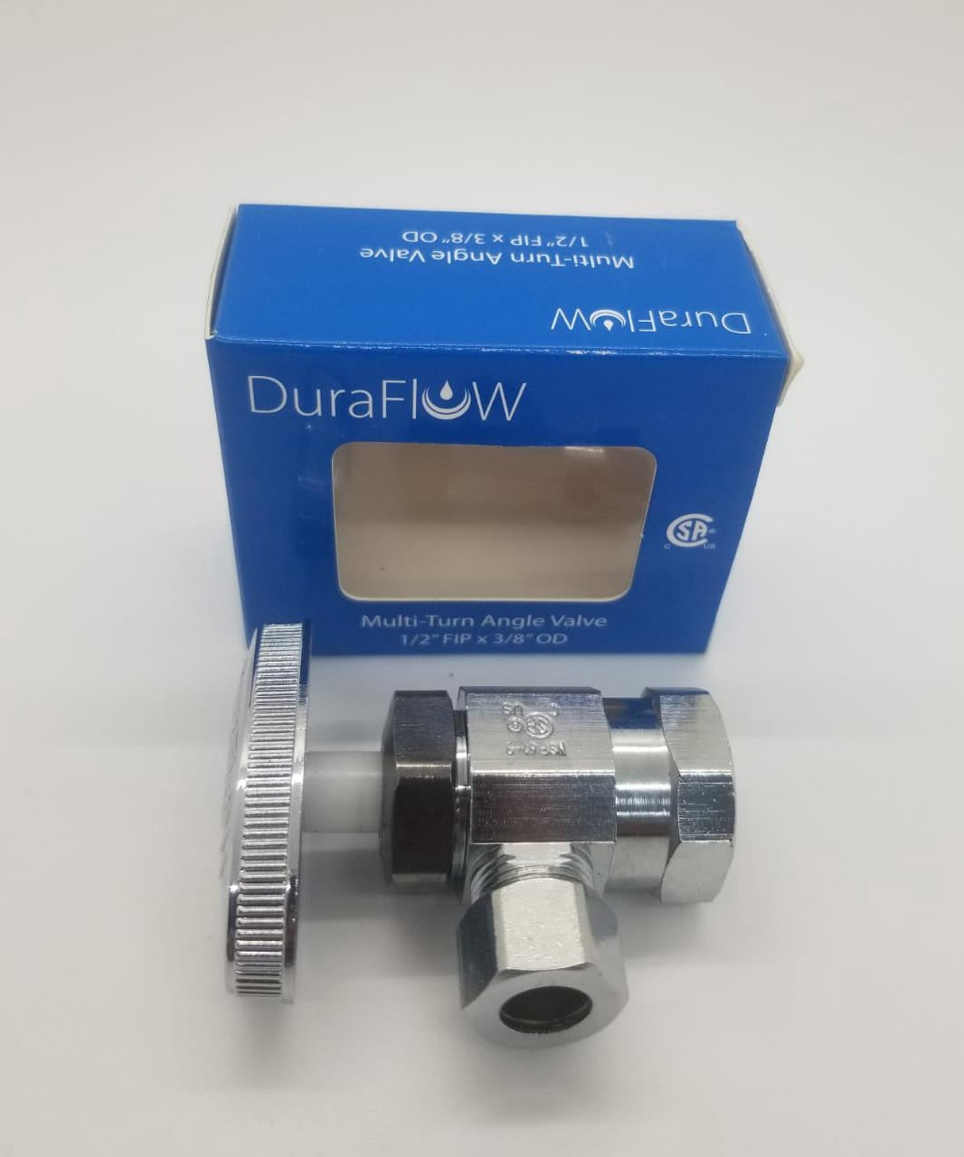 DURAFLOW Angle Valve 1/2" X 3/8" Dfavmt