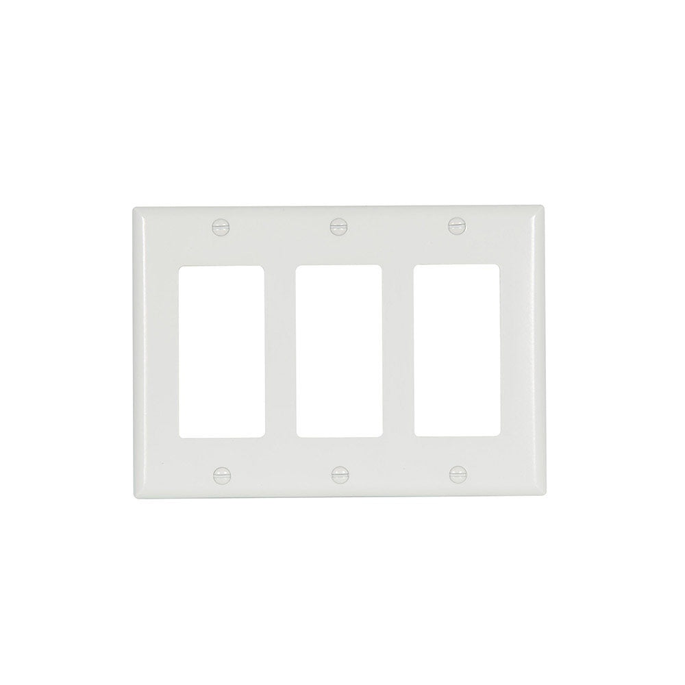 Cover Decora Tripple 3 Gang White TP263W