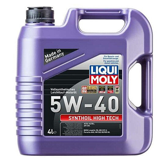 LIQUI MOLY Oil 5W-40 4L Synthetic High Tech 2194