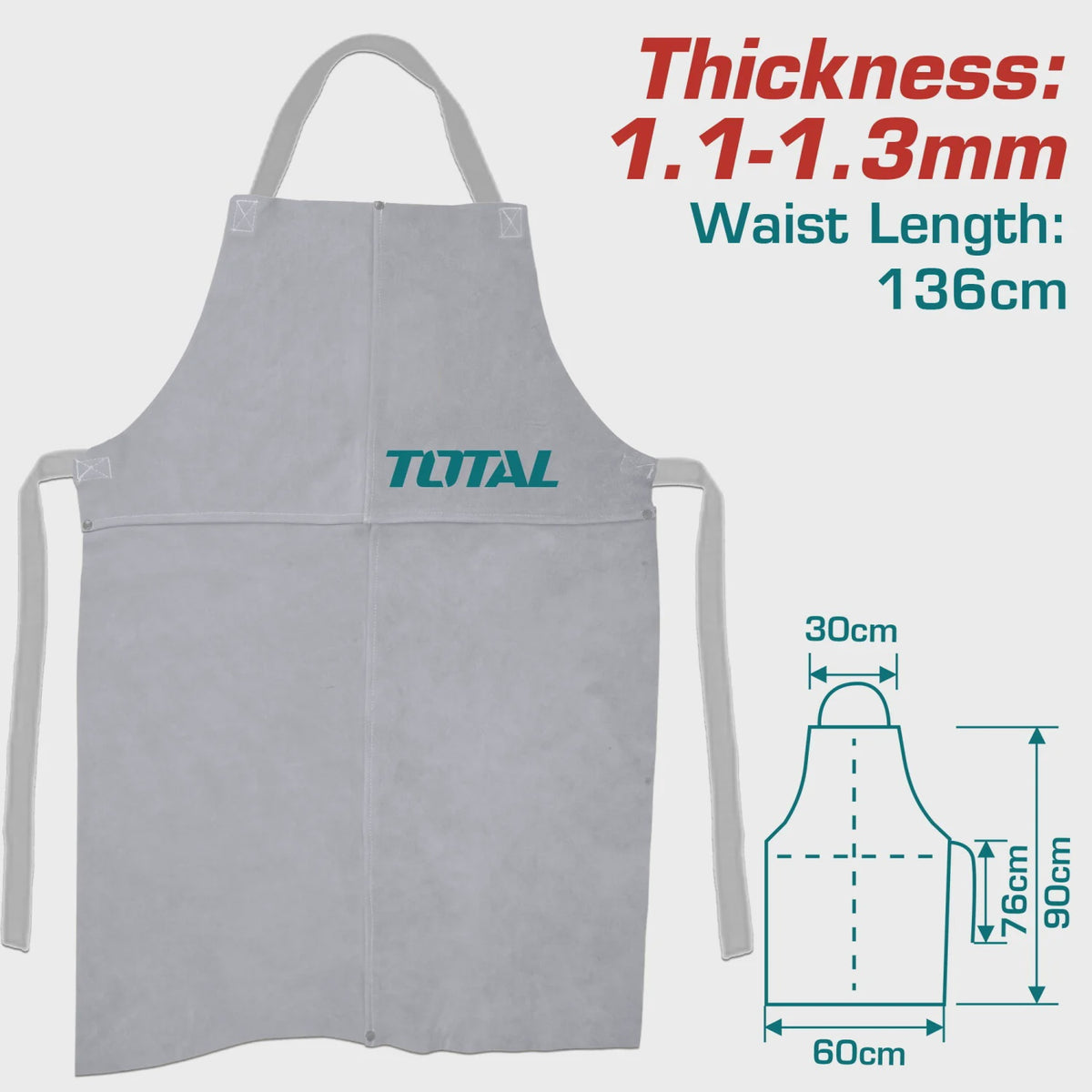 TOTAL Welding Apron Leather TSPWA01