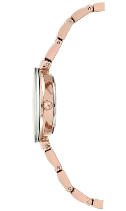 ANNE KLEIN Watch Women's Genuine Diamond Dial Bracelet 2434RGRG