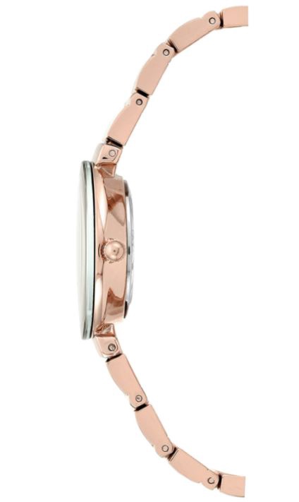 ANNE KLEIN Watch Women's Genuine Diamond Dial Bracelet 2434RGRG