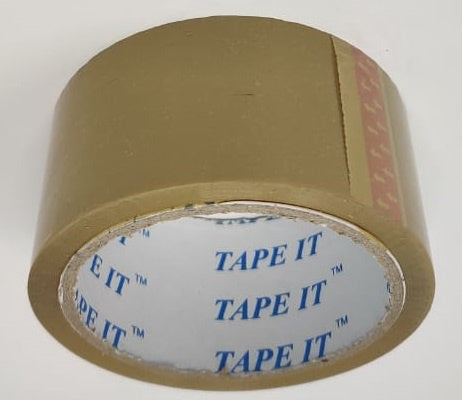 TAPE IT Tape 2" Tm Brown 50YDS 25002
