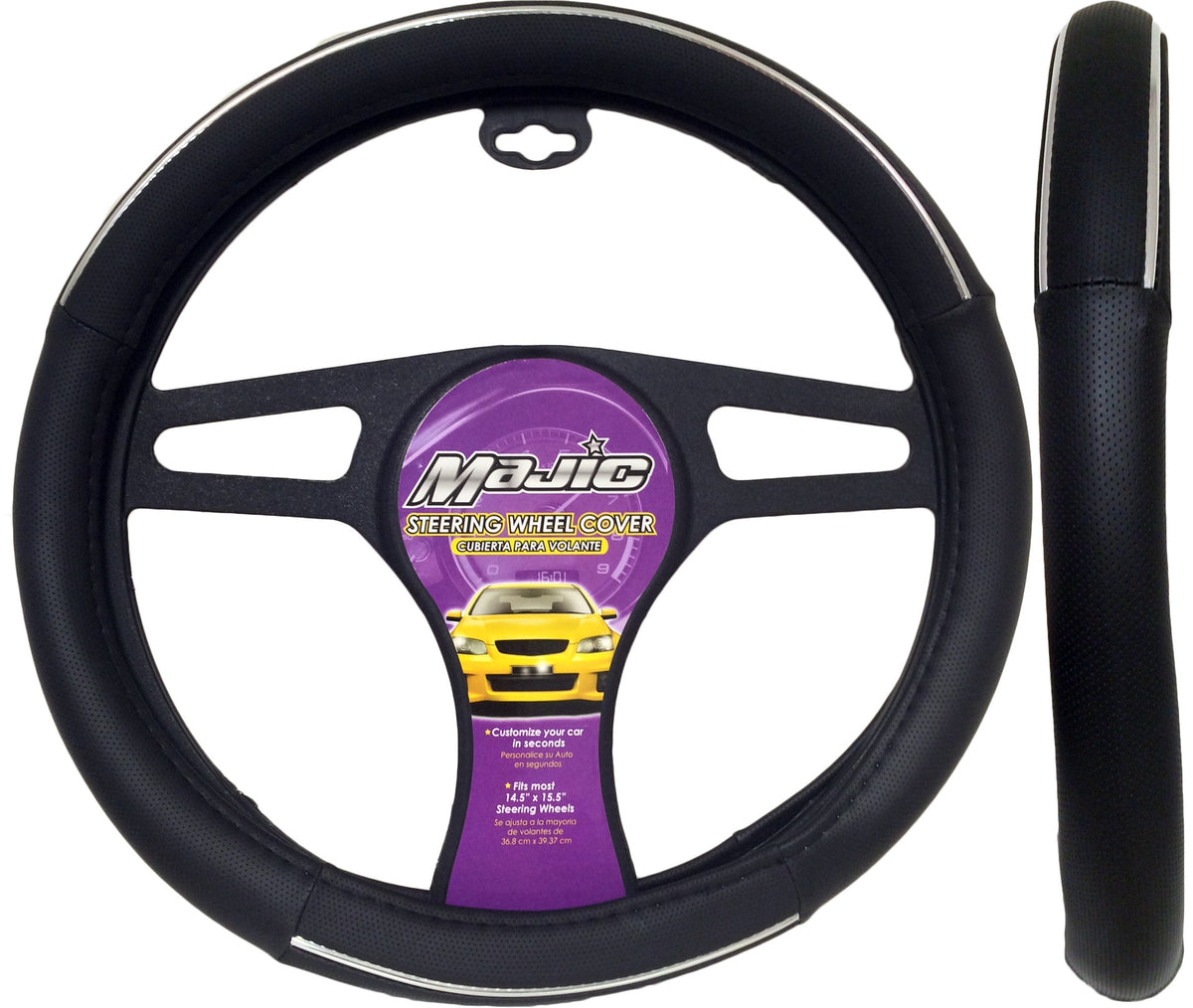 MAJIC Car Steering Wheel Cover Universal 220
