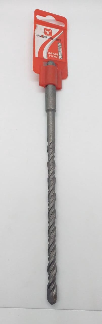 Drill Bit Concrete Hammer 8 X 210MM Red Devils SDS-PLUS