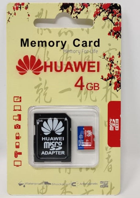 GENERIC Computer Sd Micro Card 4GB with 1ADPTOR Huawei