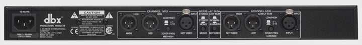 DBX Crossover 223XSV 2-WAY Stereo / 3-WAY Mono Xlr