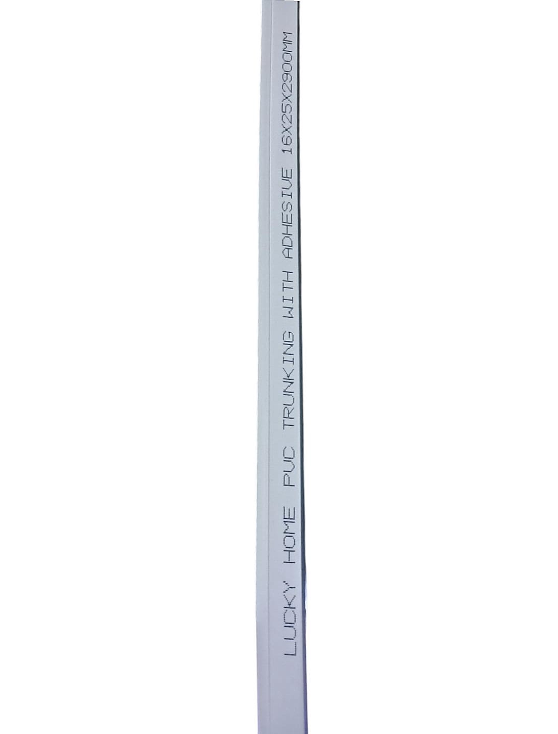 LUCKY BRAND Trunking Lucky Home 25MM X 16MM PVC 9.5FT with Adhesive