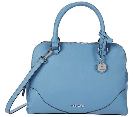 NINE WEST Bag Carsten Satchel Crossbody Blue