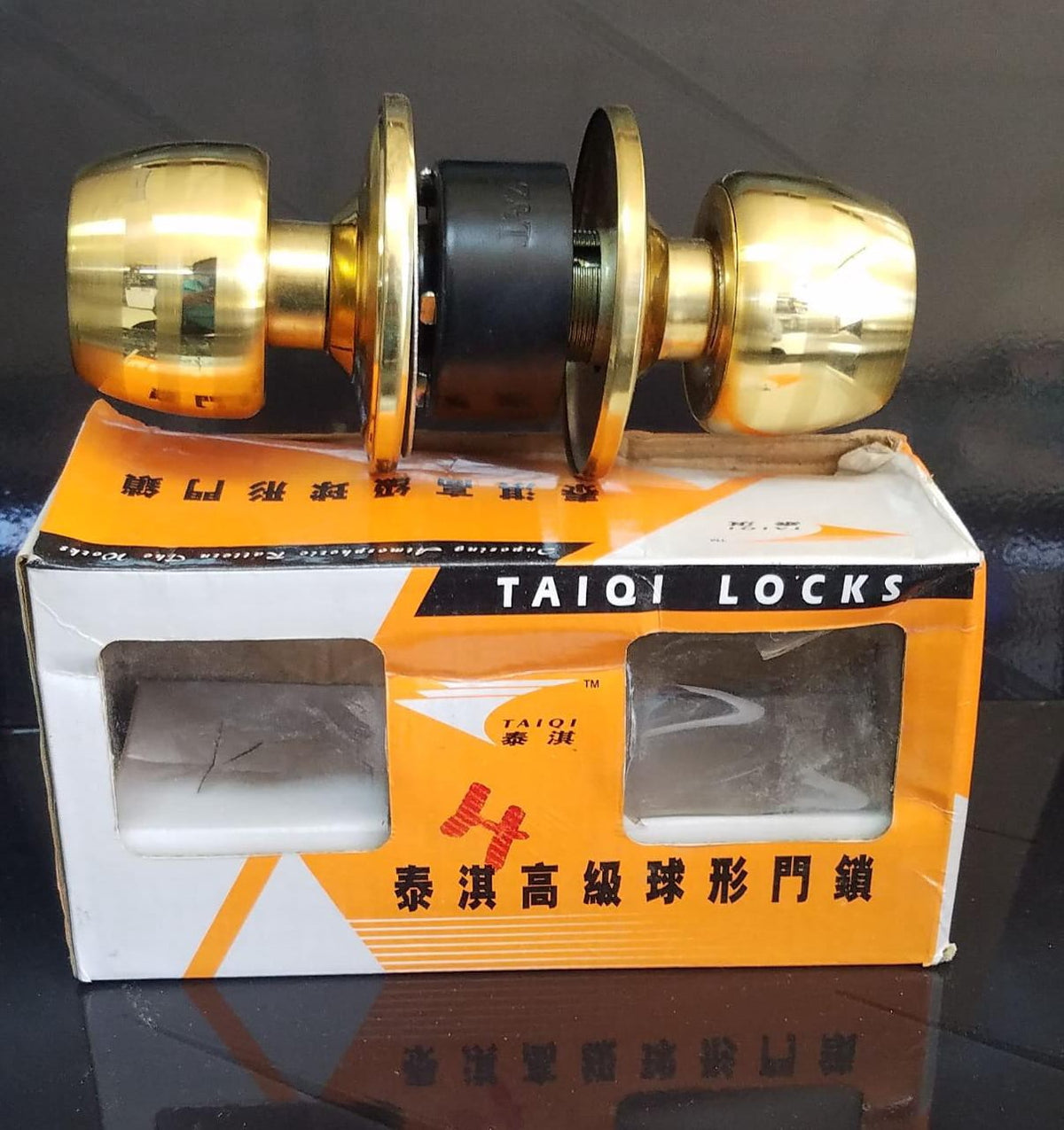 TAIQI Lock Knob Cylindrical Gold