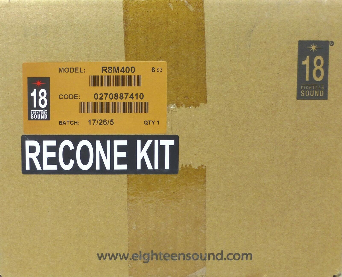 18SOUND Speaker Recone Kit R8M400FC for 8M400 8OHMS