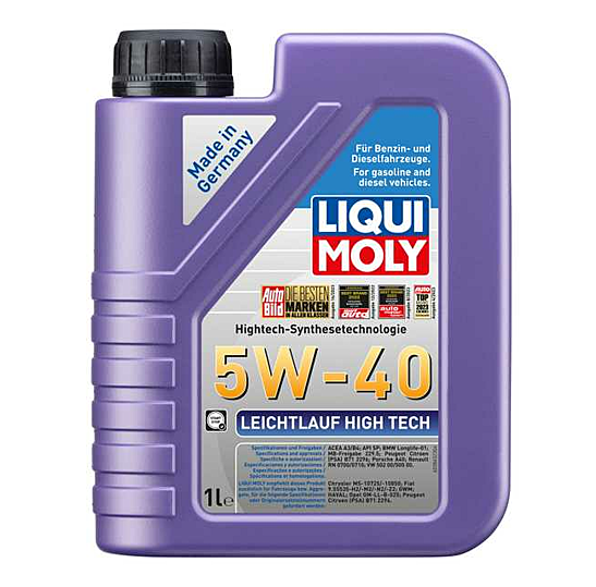 LIQUI MOLY Oil 5W-40 1L Leichtlauf High Tech 2327