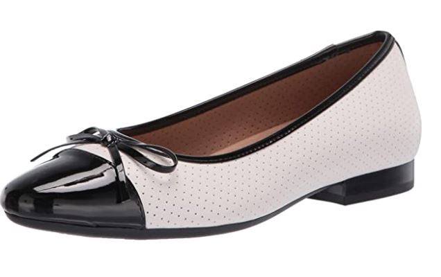 AEROSOLES Footwear Women's Casual, Ballet, Flat Bone