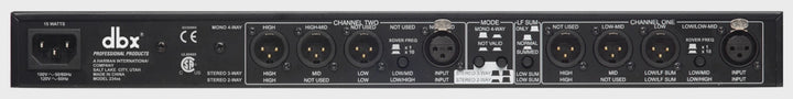 DBX Crossover 234XSV 2/3-WAY Stereo 4-WAY Mono Xlr