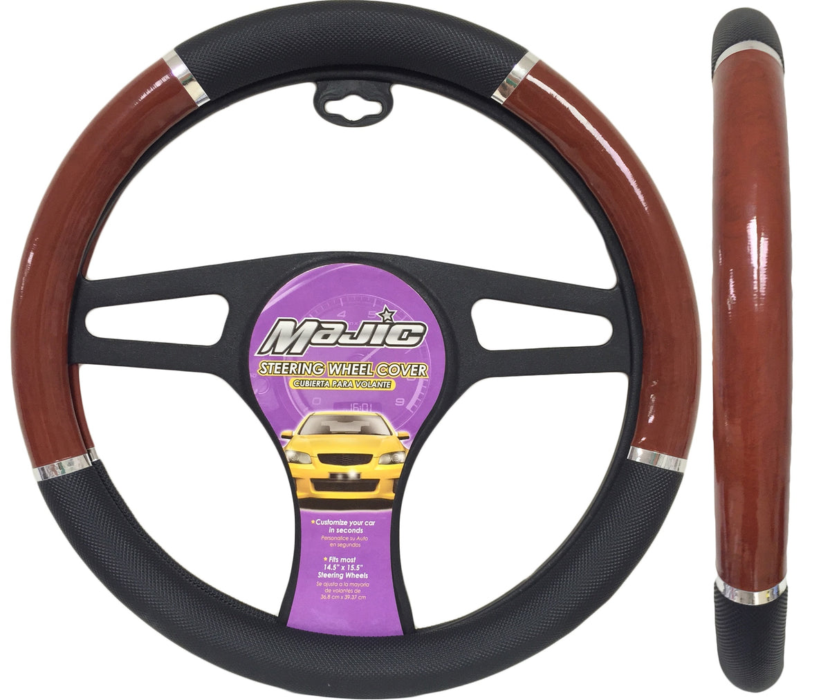 MAJIC Car Steering Wheel Cover Universal 235