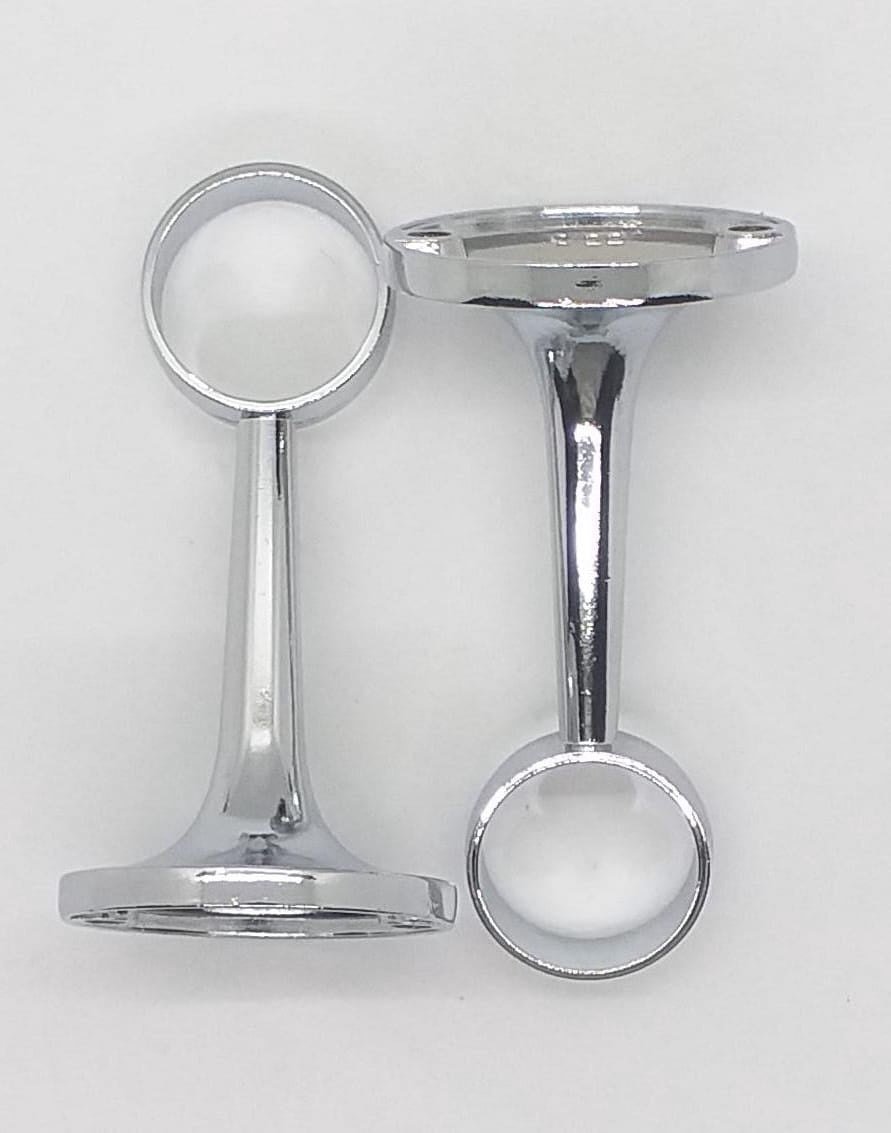 Curtain Rod Holder 22MM Nickle Pair