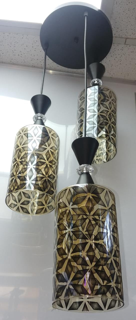 Light Fixture Pendant 3-BULB 6837-3
