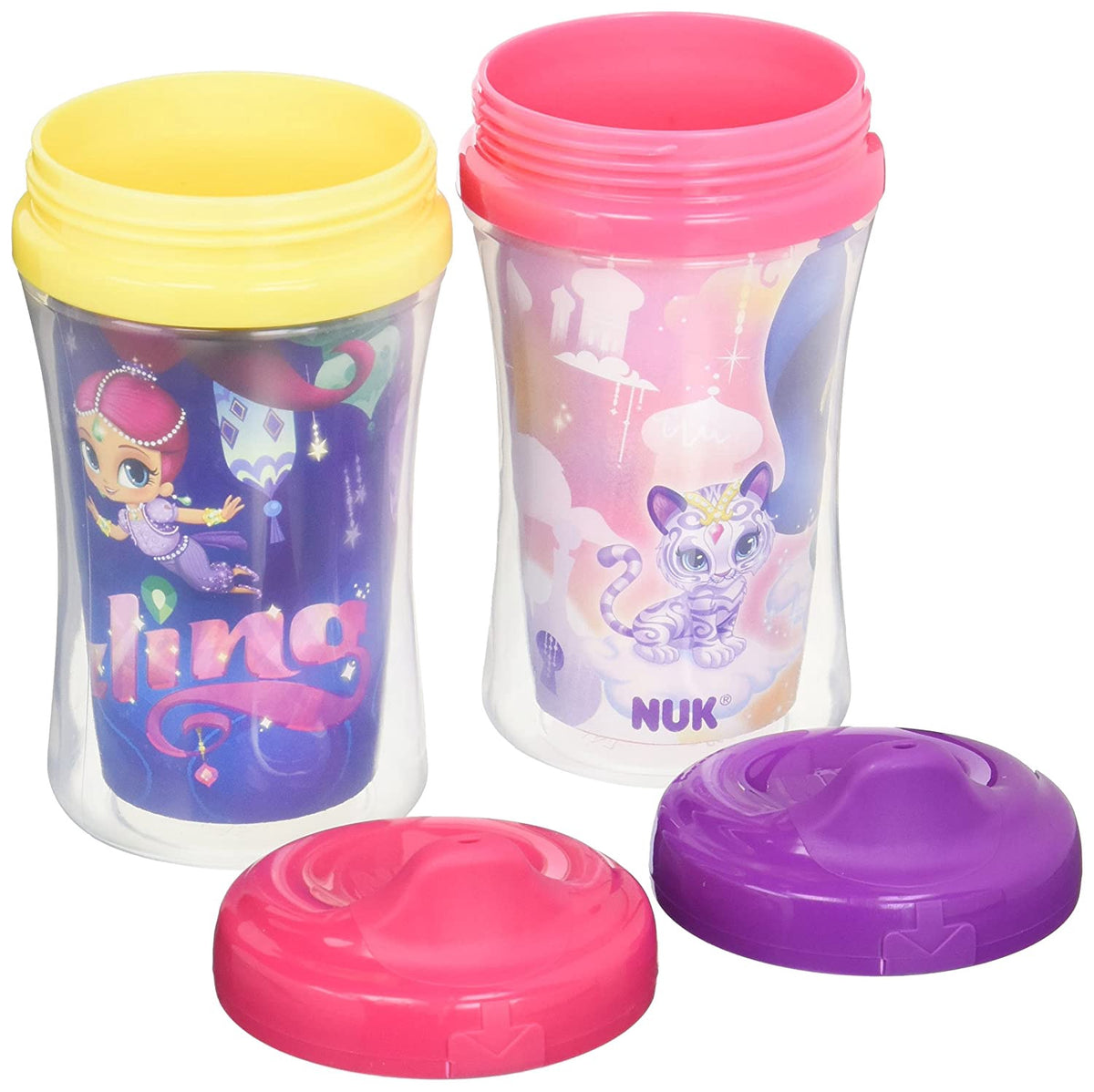 NUK Baby Insulated Sippy Cup Shimmer & Shine 9OZ 2PC