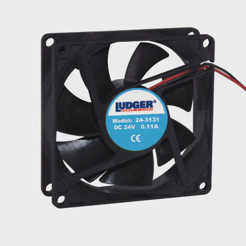 LUDGER Fan Cooling 24V 24-3131 80 X 80 X 25MM