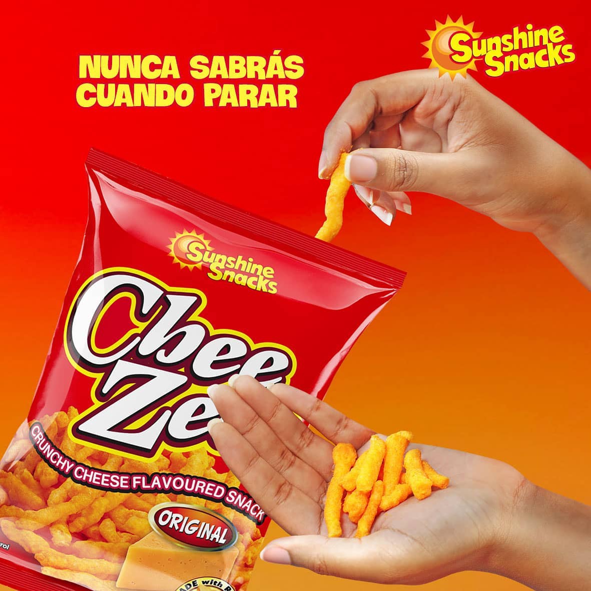 SUNSHINE SNACKS Cheezees 42G 1.48OZ