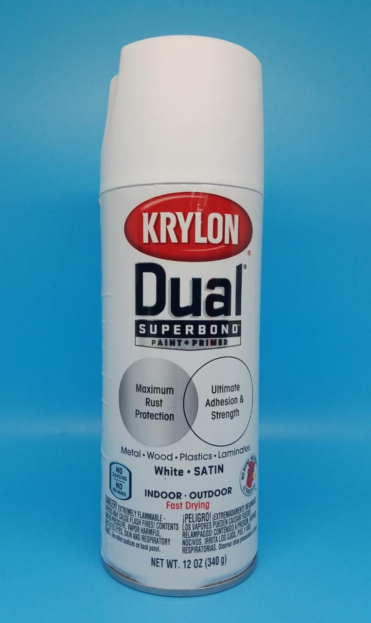 KRYLON Tin Spray White Satin