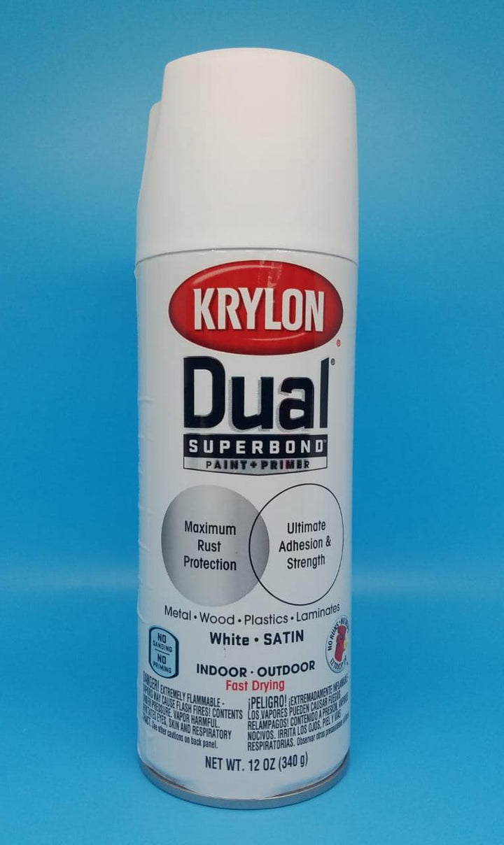 KRYLON Tin Spray White Satin