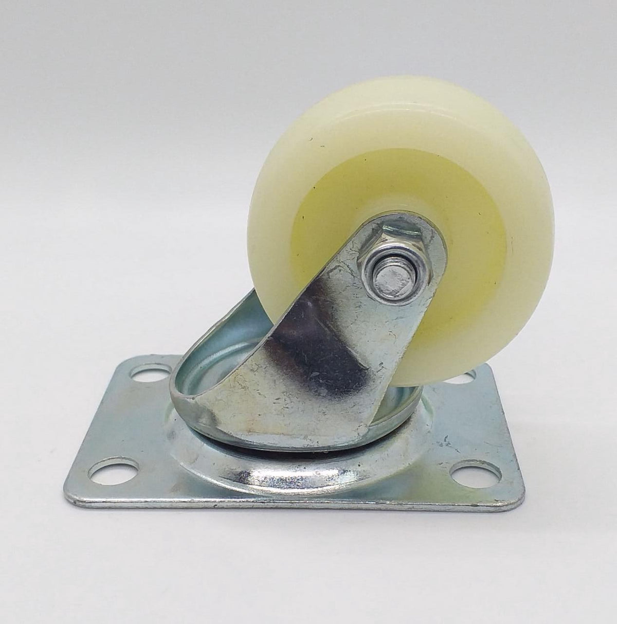 Wheel Coaster 2 1/2" Wht Swivel