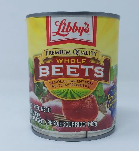 LIBBY'S Whole Beets 8.25OZ 234G