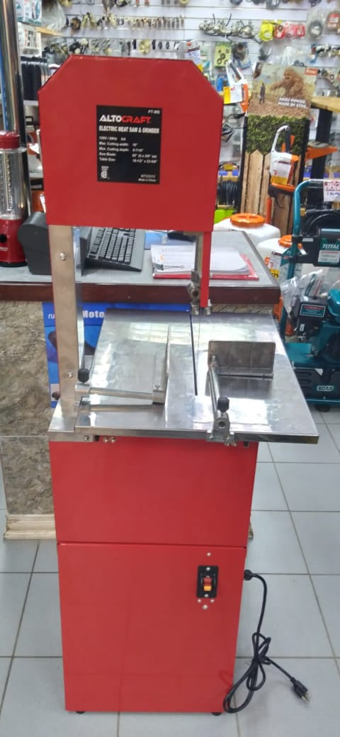 ALTOCRAFT Meat Band Saw 10" PT-MT Electric & Grinder MTS2010