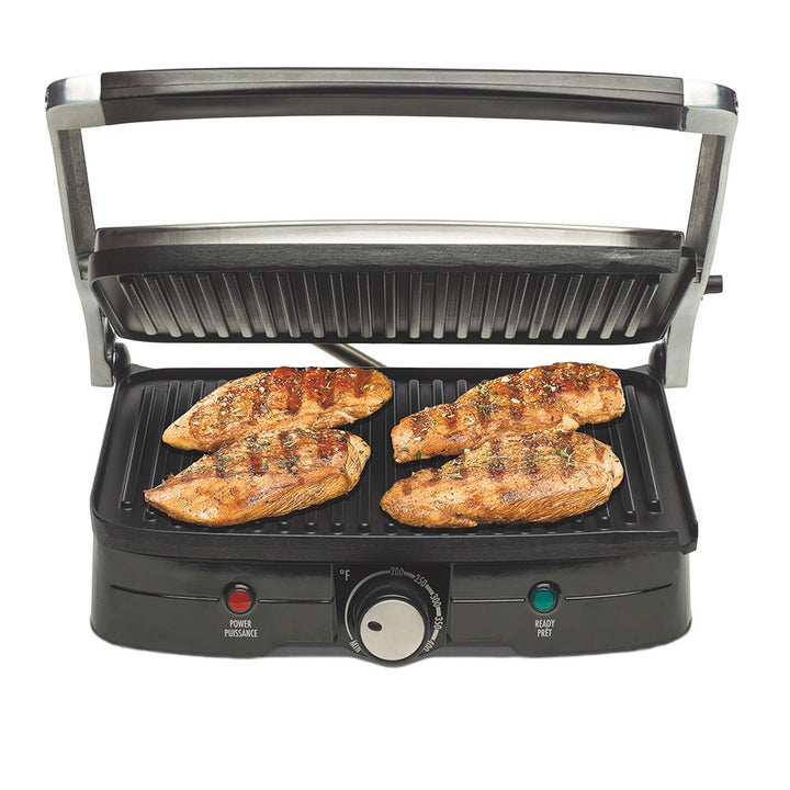 HAMILTON BEACH Panini Press Grill 25334MN-MX