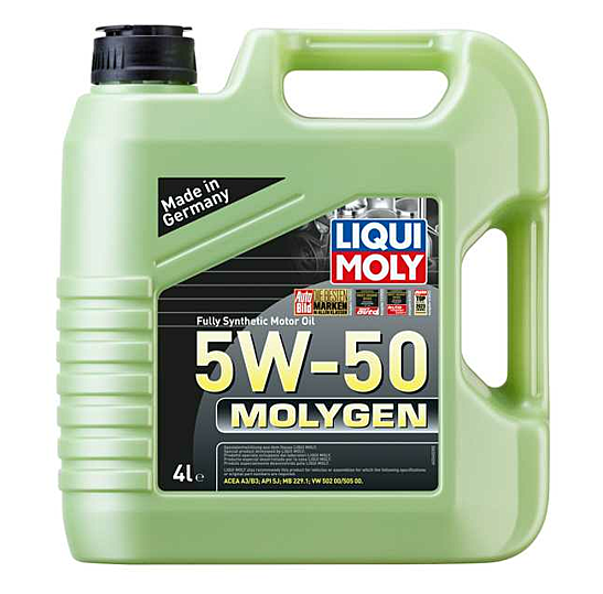 LIQUI MOLY Oil Molygen 5W-50 4L Fully Synthetic 2543