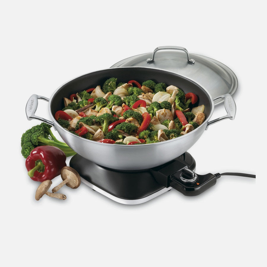 CUISINART Electric Wok WOK-730 7.3 Quart 220V