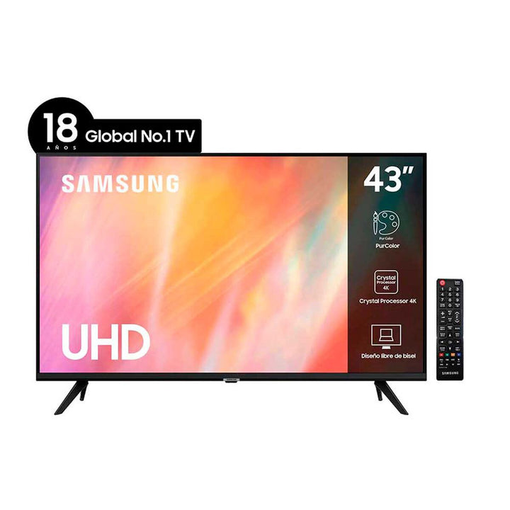 SAMSUNG Television 43" UN43AU7090 LED