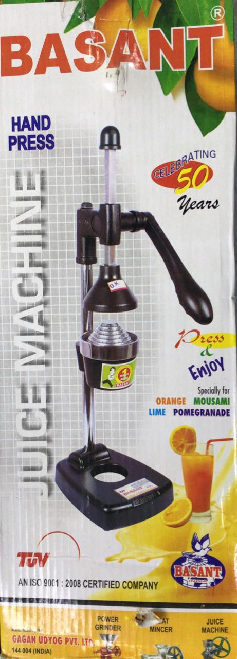 BASANT Juicer Juice Machine Hand Press