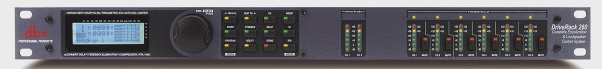 DBX Dsp Digital Signal Processor Driverack 260